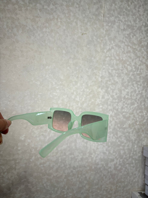 Fashionable Retro Square Frame Sunglasses